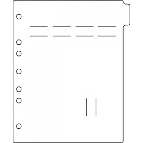 Side Opening Standard Stat-Flag Poly Divider Page Image